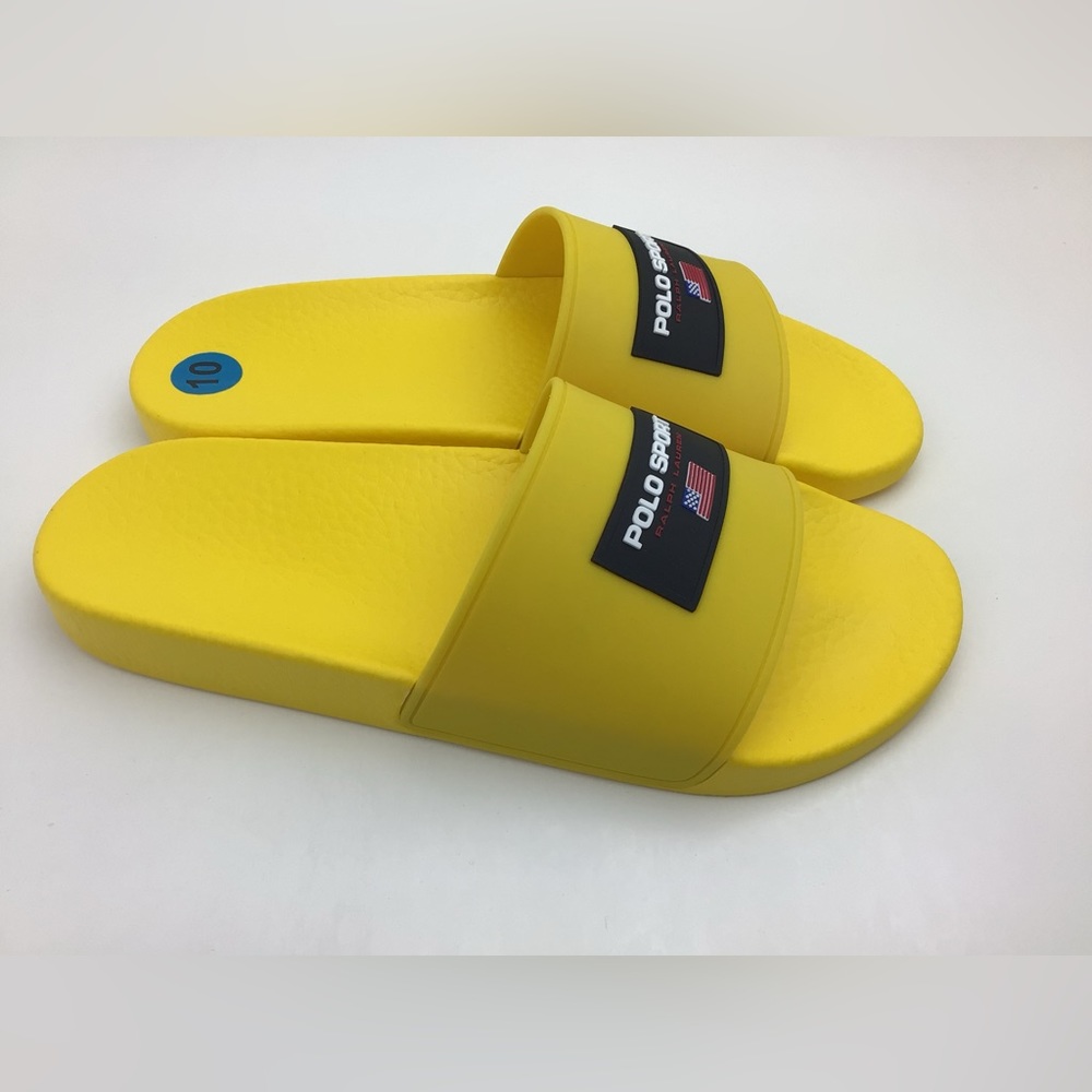 Polo Ralph Lauren Polo Sport Slides Men’s Size 10 NWOT
